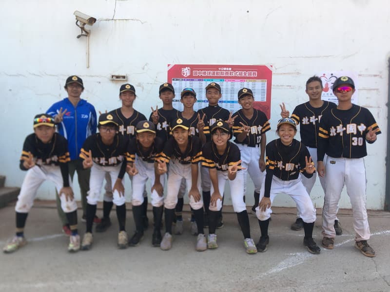 111學年度國中棒球運動聯賽軟式組－全國賽三十二強
